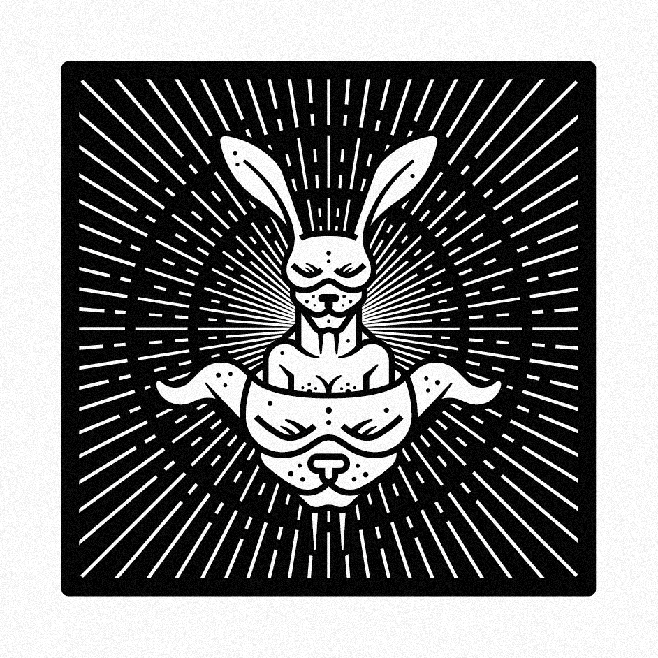 Wicked the Furry, Silkscreen print by Leffe Goldstein.